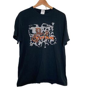 Vintage 90s Graphic Titan T-Shirt Mens Large Streetwear Heavy Cotton L